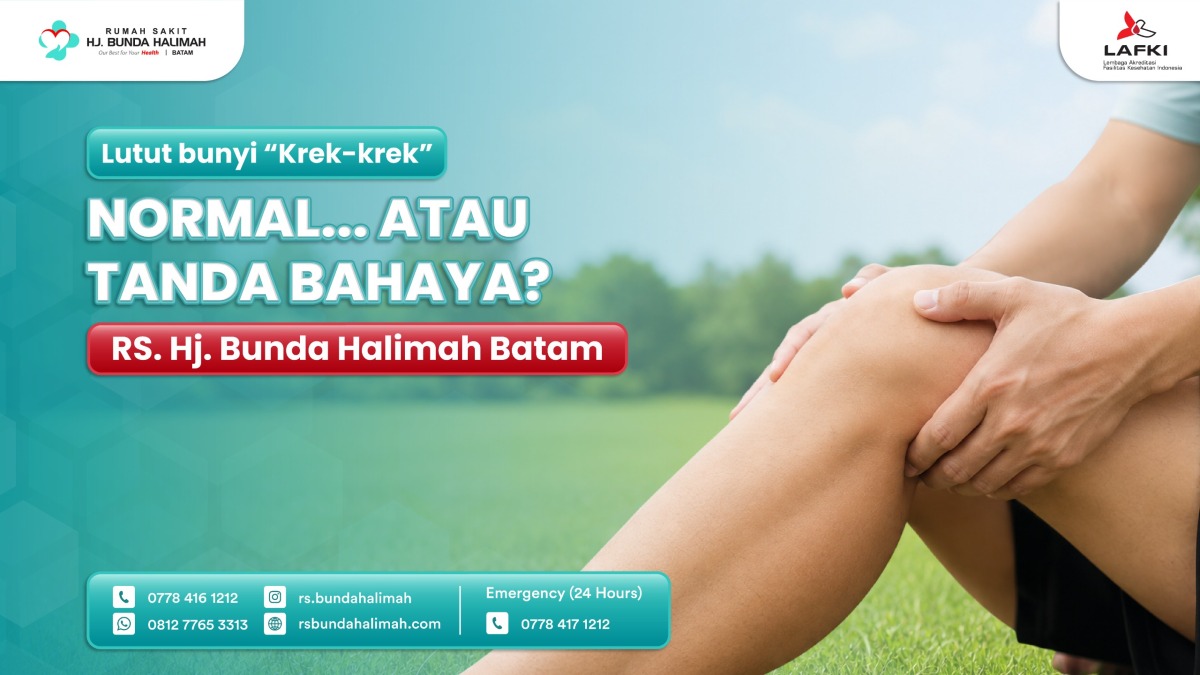 Lutut Bunyi "Krek", Normal atau Tanda Bahaya?