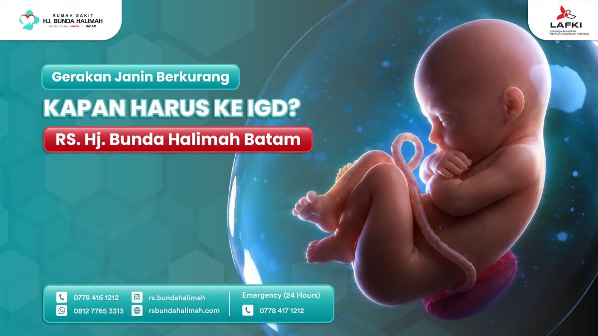 Gerakan Janin Berkurang, Kapan Harus ke IGD?