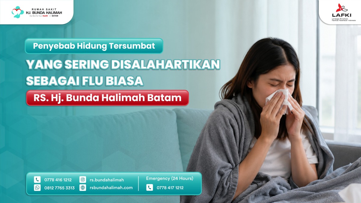 Penyebab Hidung Tersumbat yang Sering Disalahartikan sebagai Flu Biasa