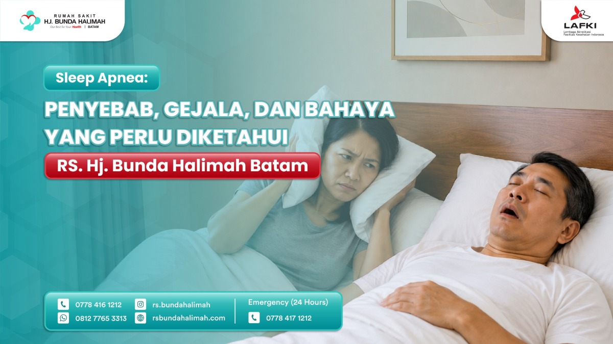 Sleep Apnea : Penyebab, Gejala, dan Bahaya yang Perlu Diketahui