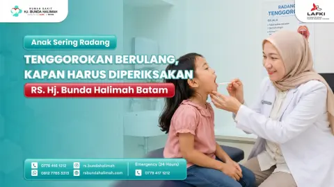 Anak Sering Radang Tenggorokan Berulang, Kapan Harus Diperiksakan?