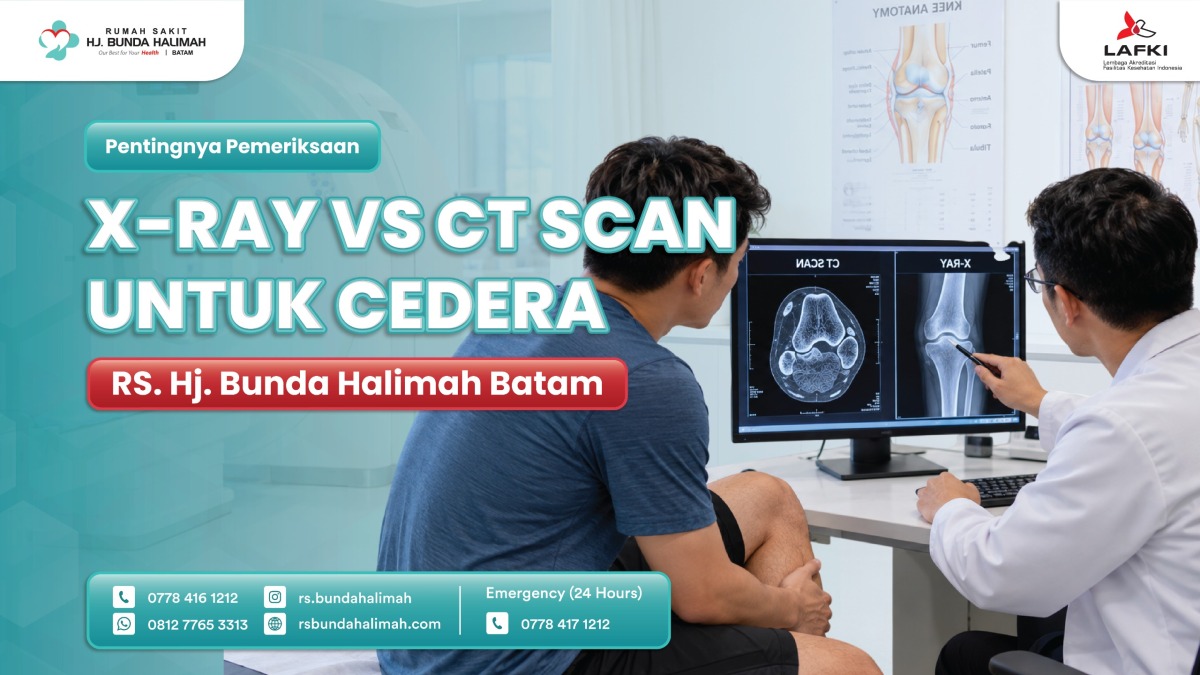 X-Ray vs CT Scan untuk Cedera Olahraga, Apa Bedanya?