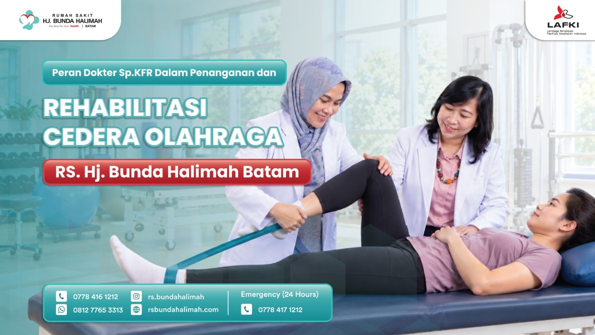 Peran Dokter Sp.KFR dalam Penanganan dan Rehabilitasi Cedera Olahraga