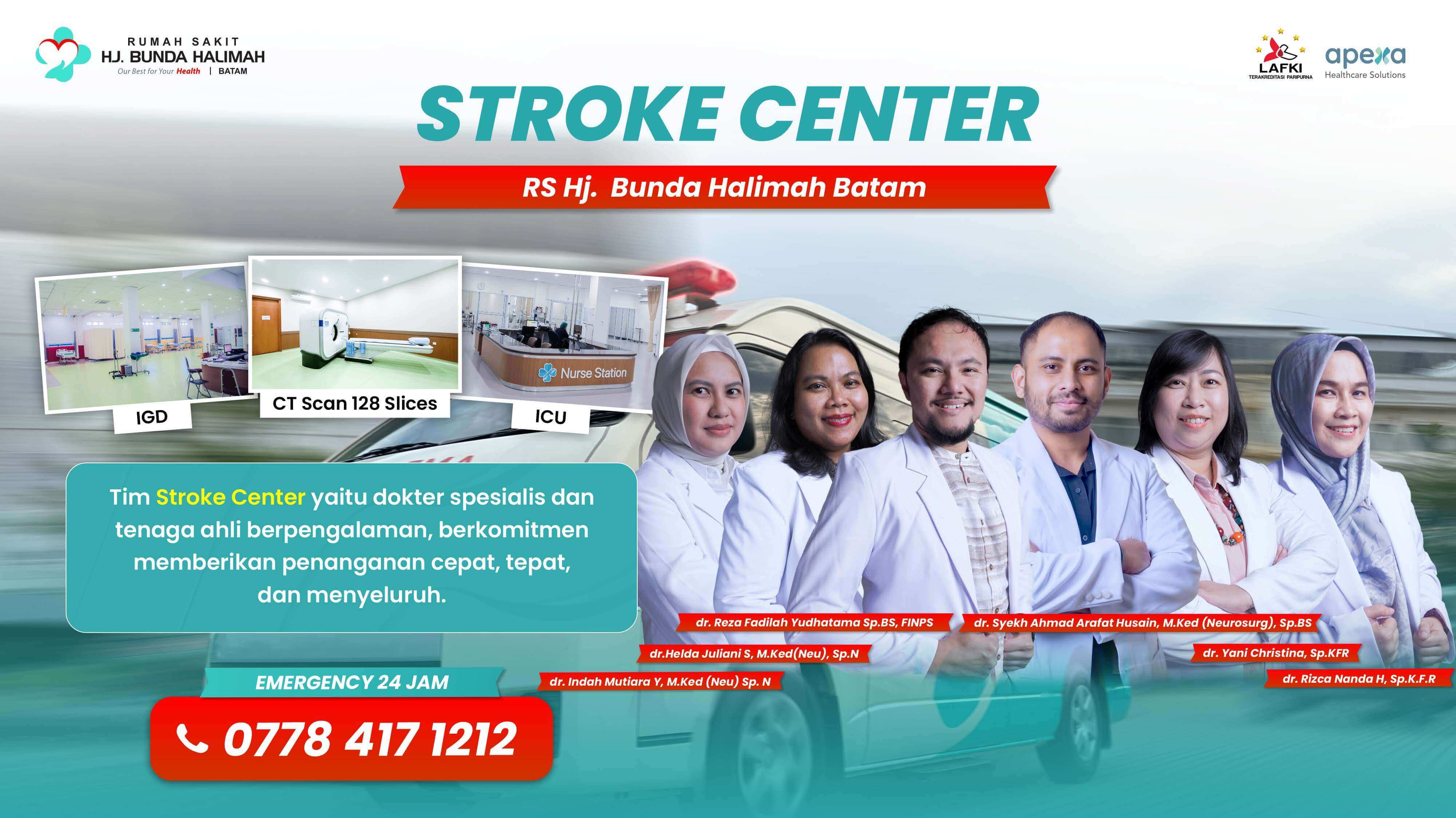 Stroke Center RS Hj. Bunda Halimah Batam